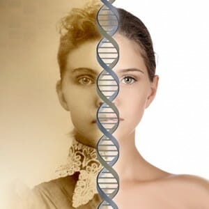 Женщина и ДНК